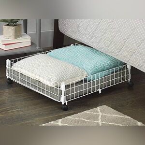 Whitmor Rolling Under-Bed Storage cart